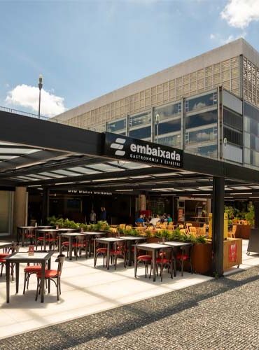 fotografia de um restaurante no Batel